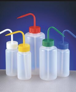 Bình tia nhựa miệng rộng, LDPE 1000ml, nắp xanh Azlon