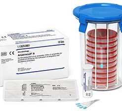 Anaerocult® C mini for microbiology gas generator system for incubation of one to two Petri dishes in a oxygen-depleted and CO₂-enriched atmosphere Merck