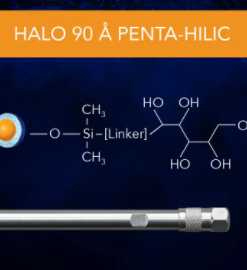 HALO 90 Å Penta-HILIC, 2.7 µm, 2.1 x 100 mm HPLC Column