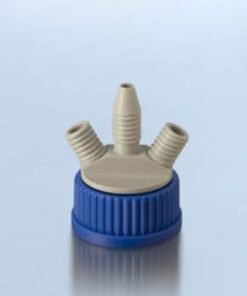 Nắp vặn 2 cổng cho bộ khuấy GL45 Duran