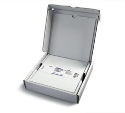 PLC Silica gel 60, 2 mm 12 Glass plates 20 x 20 cm TLC Merck