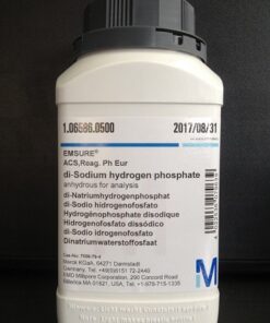 di-Sodium hydrogen phosphate anhydrous for analysis EMSURE® ACS,Reag. Ph Eur 500g Merck