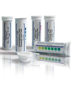 Peracetic Acid Test Method: colorimetric with test strips 5 - 10 - 20 - 30 - 50 mg/l MQuantTM