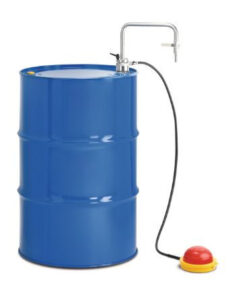 Bơm hút dung môi thủ công cho thùng 200L Merck