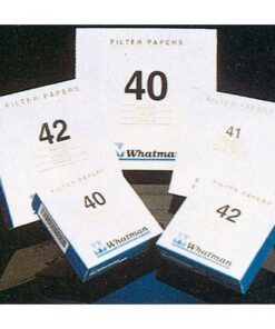 Giấy lọc định tính có độ bền ướt cao, gấp sẵn 113V, 185mm Whatman