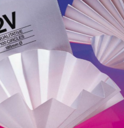 Giấy lọc S/S định tính 597 1/2, TBN 4-7µm, gấp sẵn 320mm Whatman