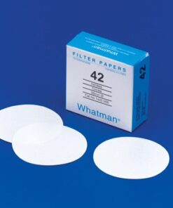 Giấy lọc định lượng 42, chậm 2.5um, 185mm Whatman