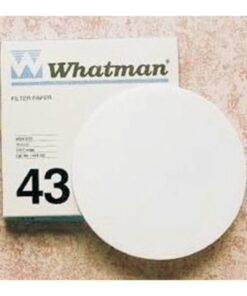 Giấy lọc định lượng 43, nhanh 16um, 90mm Whatman
