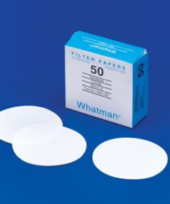 Giấy lọc định lượng 50, không tro, chậm 2.7um, 90mm Whatman