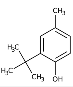 2-tert-Butyl-4-methylphenol, 99%, 500g, Acros