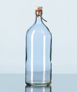 Chai trắng đựng mẫu nút đậy có kẹp 250ml Duran