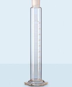 Ống đong thủy tinh có nút nhựa 250ml Duran