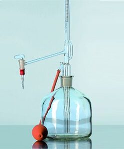 Buret tự động khóa TT 25ml, 0.05, không kèm phụ kiện Duran