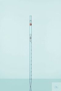 Pipet thẳng thủy tinh 25ml, loại B chia vạch cuối, Duran Đức