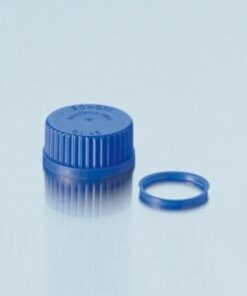Nắp vặn xanh dương chai trung tính GL32 Duran