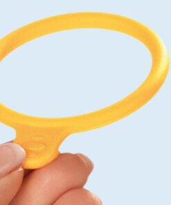 Vòng thẻ cao su cho chai trung tính màu vàng Duran