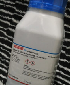 Copper (II) sulphate pentahydrate, Hi-ARTM/ACS GRM677-500G Himedia