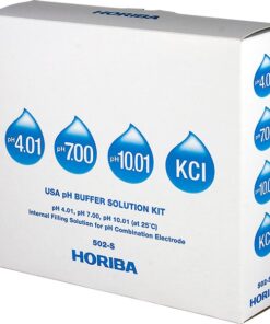 Bộ dung dịch chuẩn pH theo tiêu chuẩn USA, chai 250 mL (4.01 / 7.00 / 10.01 / KCl 3.33 M) Horiba