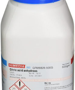 Citric acid anhydrous GRM6826-500G Himedia