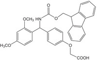 FMOC-RINK LINKER p-[(R,S)-α-[1-(9H-Fluoren-9-yl)-methoxyformamido]- 2 ,4-dimethoxybenzyl]- phenoxyacetic acid Novabiochem® 25g Merck