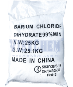 Barium chloride BaCl2.2H2O 99%, Trung Quốc, 25kg/bao 10326-27-9