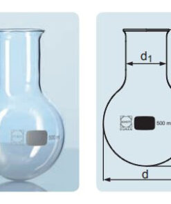 Bình cầu đáy tròn MR 3000ml Duran