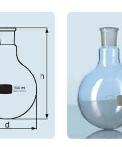 Bình cầu đáy tròn, nhám 45/40 1000ml Duran