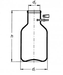 Bình chịu nhiệt có vòi 3000ml Simax