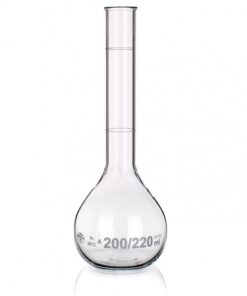 Bình định mức hai vạch 100-110ml Simax