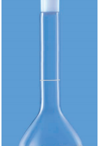 Bình định mức class B nắp nhựa 250ml Borosil