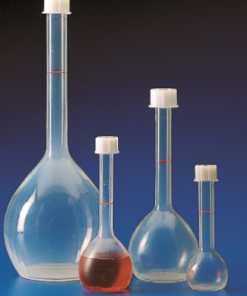 Bình định mức nhựa 100ml, nắp vặn Kartell