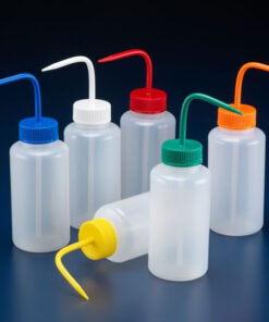 Bình tia nhựa nắp xanh miệng rộng, 500ml Azlon Scilabware