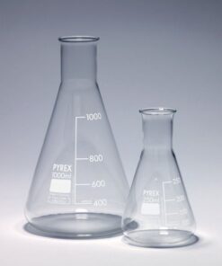 PYREX Bình tam giác cổ hẹp 100ml, bằng thủy tinh