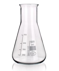 Bình tam giác miệng rộng 500ml Simax