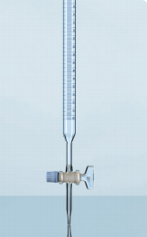 Buret khoá TT 100ml, 1/5, Class B, Duran - Đức