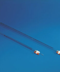 Buret nhựa 25ml, chia vạch 0.1ml Kartell