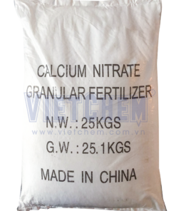 Calcium nitrate Ca(NO3)2 99%, Trung Quốc, 25kg/bao 13477-34-4