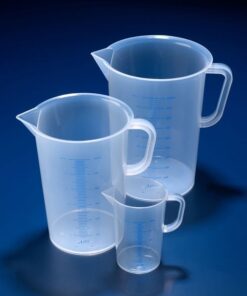 Ca nhựa có chia vạch PP 3000ml AZLON, Scilabware-Anh