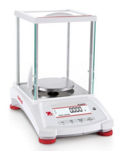 Cân phân tích 3 số lẻ, 420g x 1mg, chuẩn trong PX423 ohaus