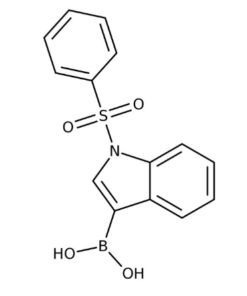 1-(Phenylsulfonyl)-1H-indol-3-ylboronic acid, 97%, May contain varying amounts of anhydride 250mg Maybridge