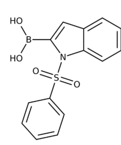 1-(Phenylsulfonyl)-1H-indol-2-ylboronic acid, 97%, May contain varying amounts of anhydride 1g Maybridge