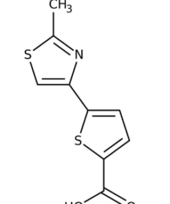 5-(2-Methyl-1,3-thiazol-4-yl)-2-thiophenecarboxylic acid 97%, 250mg Maybridge