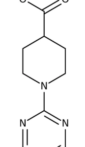 1-Pyrimidin-2-yl-piperidine-4-carboxylic acid, 10g Maybridge