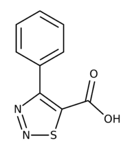 4-Phenyl-1,2,3-thiadiazole-5-carboxylic acid 97%, 1g Maybridge