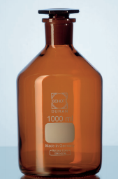 Chai nâu cổ hẹp nút thủy tinh 2000ml 29/32 Duran