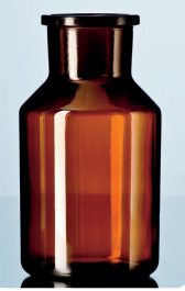 Chai nâu cổ mài nút TT, MR 29/32, 100ml Duran