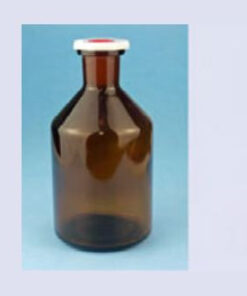 Chai nâu cổ mài nút nhựa MH 29/32 1000ml Assistent