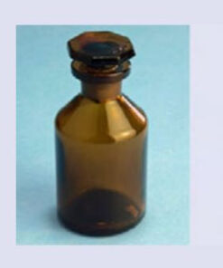 Chai nâu cổ mài nút TT MH 24/29 500ml Assistent