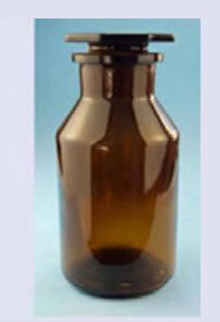 Chai nâu cổ mài nút TT MR 60/46 1000ml Assistent