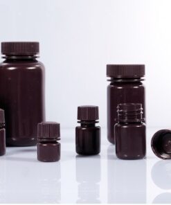 Chai nhựa nâu 500ml Genlab